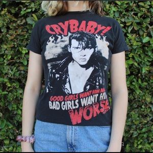 Crybaby Johnny Depop shirt